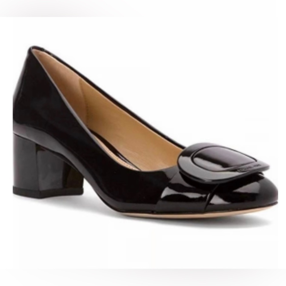 Black Michael Kors shoes | Patent | Block heels | Size 7